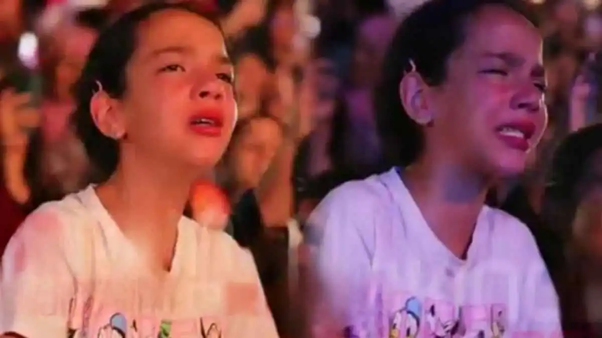 بكاء الأطفال خلال حفل الشامي