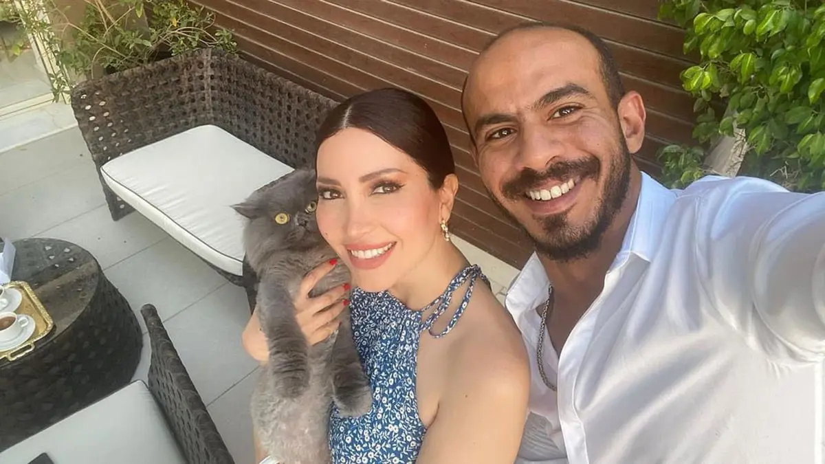 نسرين طافش تستعد لقضاء شهر العسل مع شريف الشرقاوي