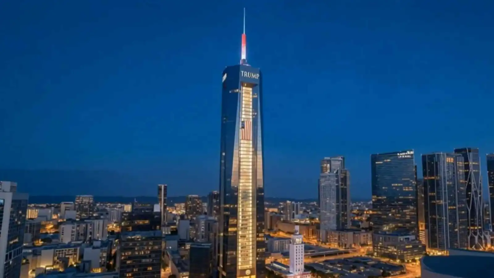 تمثال ذهبي وطائرة.. ترامب يكشف ملامح مكتبته الرئاسية (فيديو)