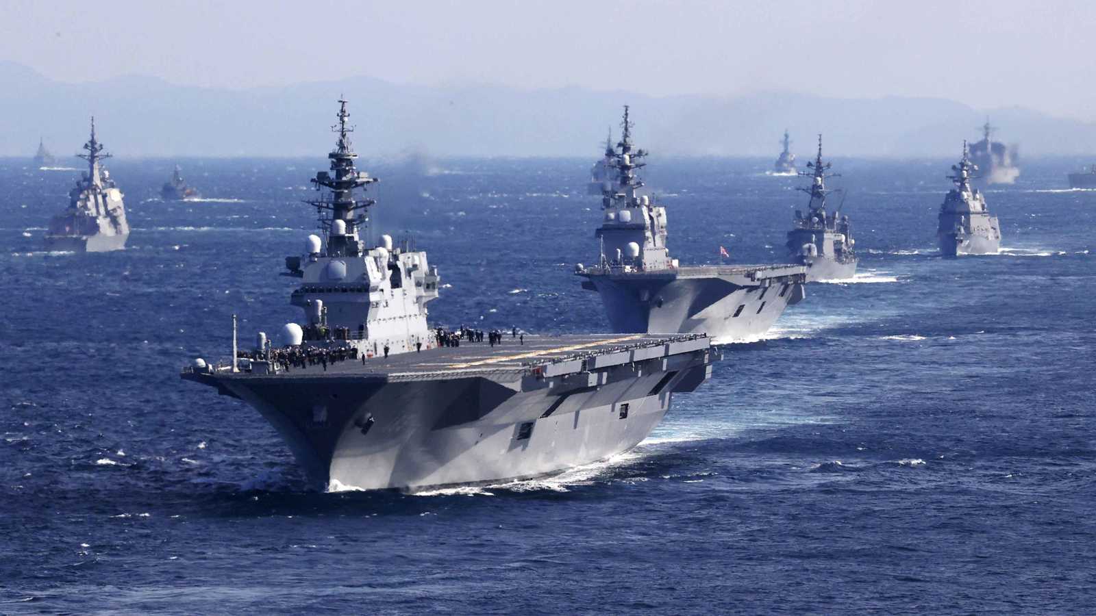 لأول مرة منذ 90 عاما.. سفينتان حربيتان يابانيتان في نيوزيلندا