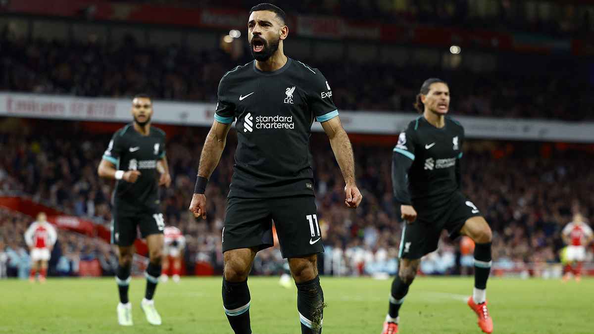 ترتيب هدافي الدوري الإنجليزي بعد هدف محمد صلاح أمام آرسنال