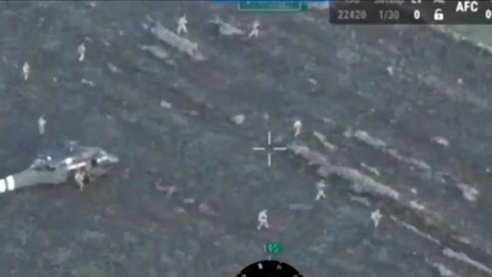 عملية إنزال لمروحية للقوات الخاصة الأوكرانية