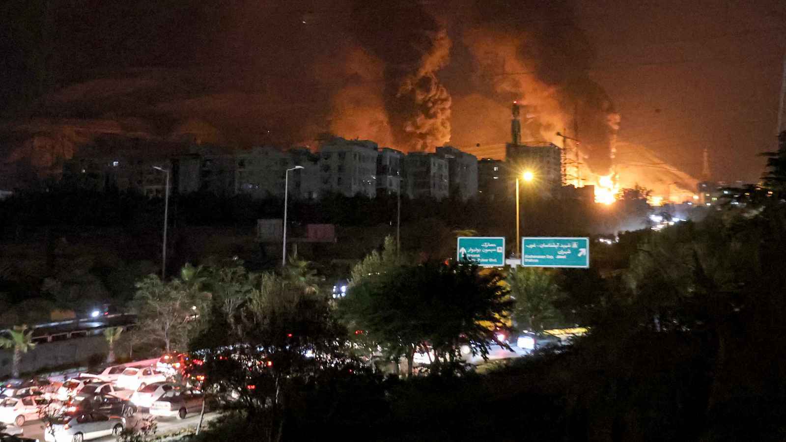 غارات إسرائيلية تستهدف مواقع إطلاق الصواريخ في إيران