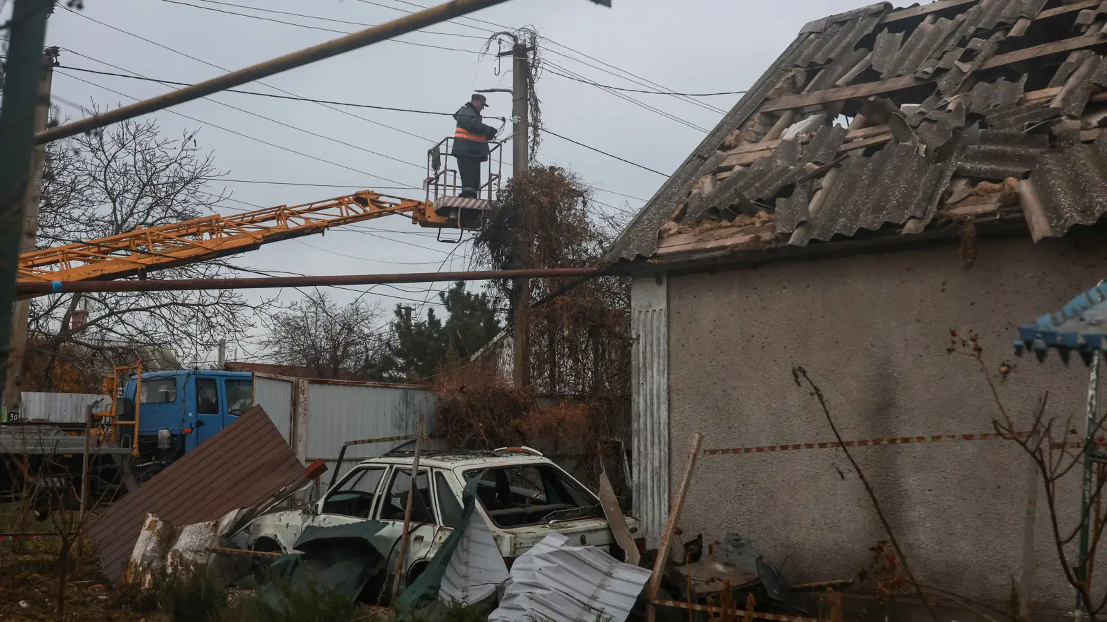 هجوم روسي "ضخم" يقطع الكهرباء والتدفئة عن أوديسا الأوكرانية