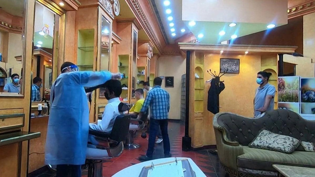 السعودية.. تسجيل الاسم ورقم الهاتف قبل الحلاقة (صورة)