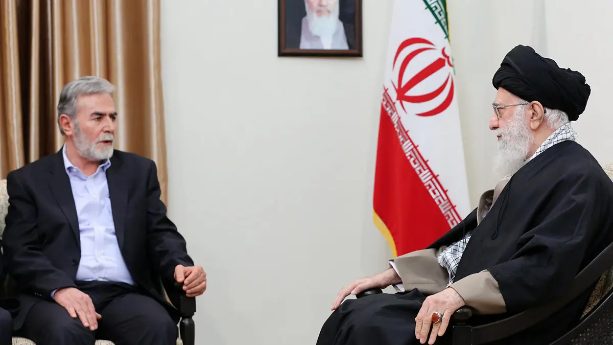 خلال استقباله قيادة حركة "الجهاد" الفلسطينية.. خامنئي: عملية زوال إسرائيل مستمرة