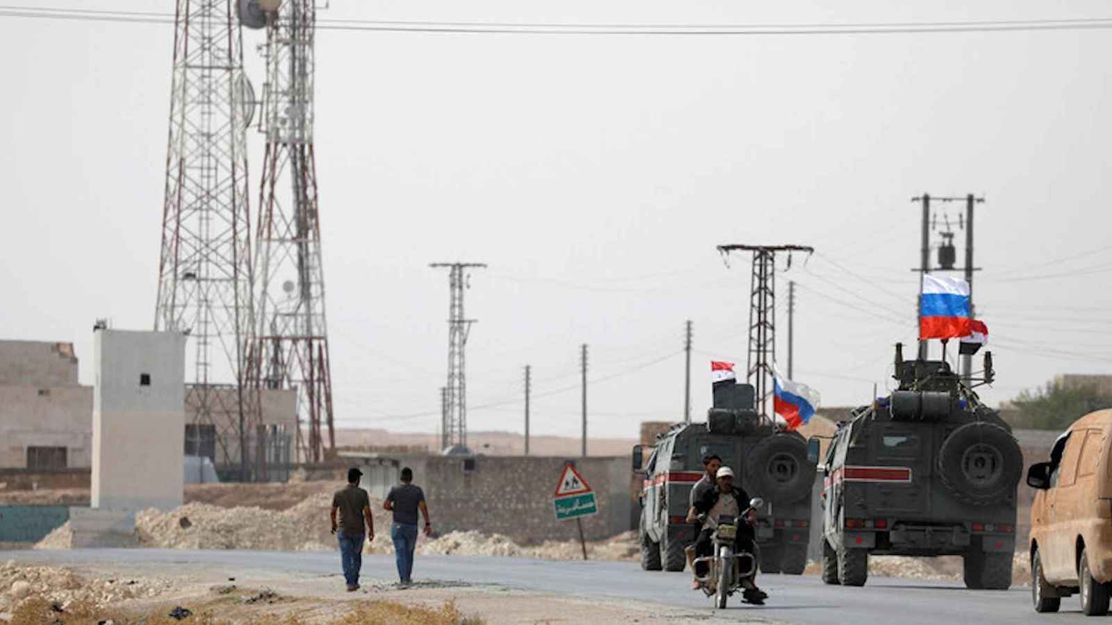 المرصد السوري: روسيا تنسحب من قاعدة صرين في كوباني