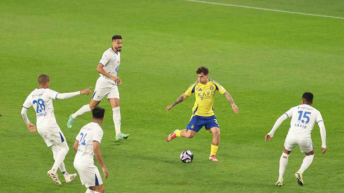 ملخص وأهداف ونتيجة مباراة النصر ضد الفتح في الدوري السعودي