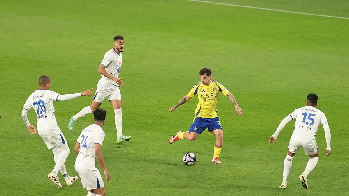 ملخص وأهداف ونتيجة مباراة النصر ضد الفتح في الدوري السعودي
