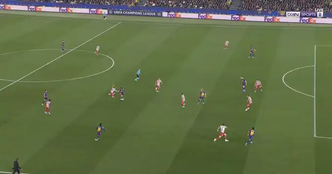 إلغاء هدف لبرشلونة