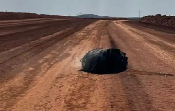 الجسم الذي عثر عليه في الصحراء الأسترالية