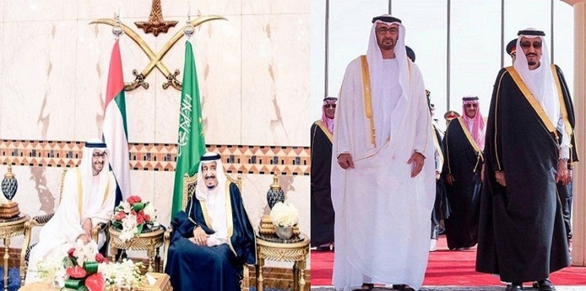 الملك سلمان يلتقي محمد بن زايد في جدة