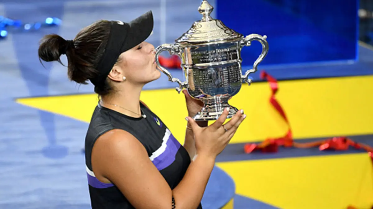 أندريسكو تخطف الأضواء بانتزاع لقب أمريكا المفتوحة للتنس من سيرينا وليامز