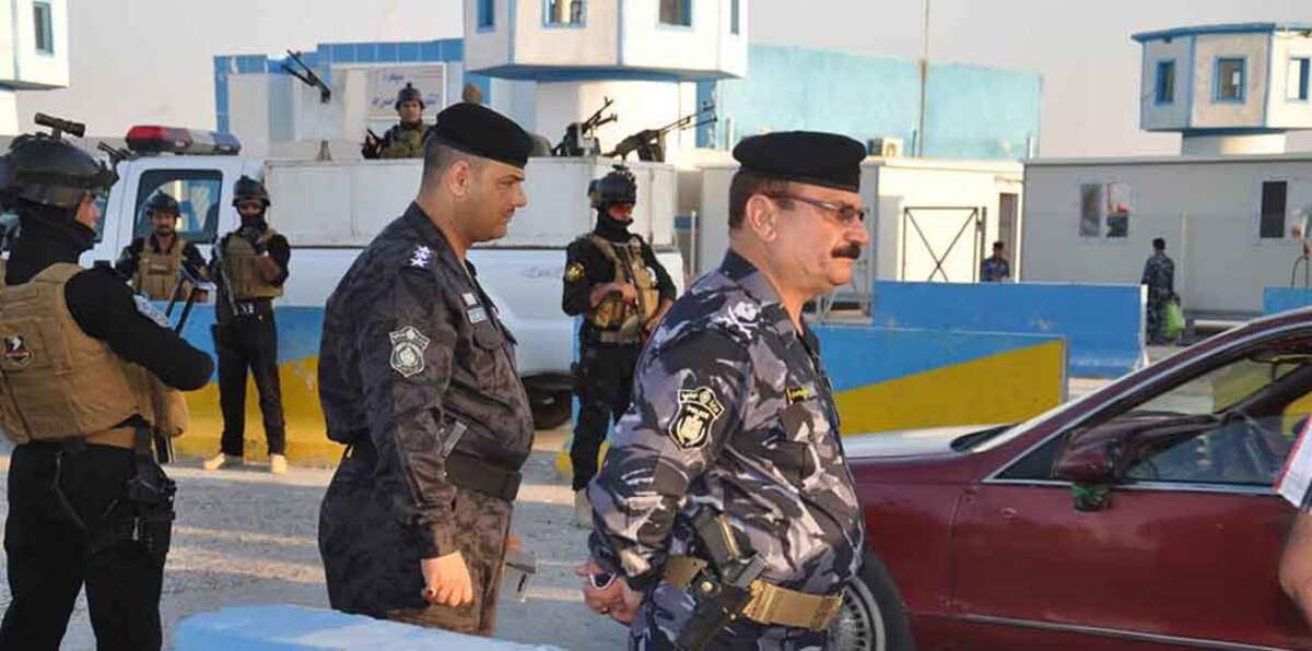 قوات الأمن العراقية تقمع تظاهرتين في البصرة