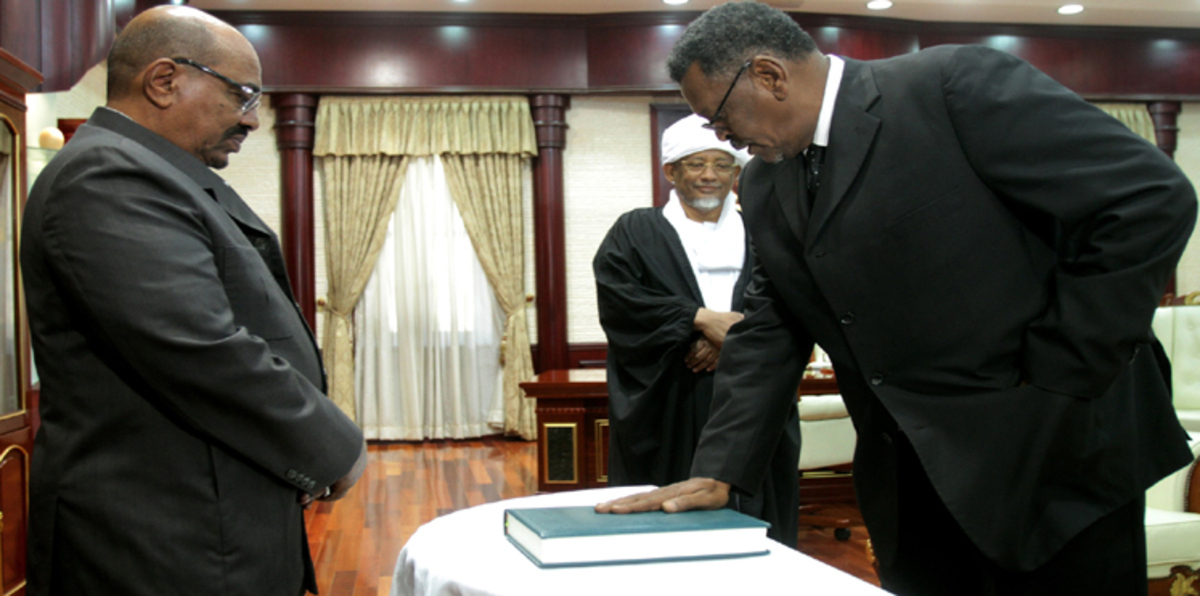 إعلان تشكيل حكومة "الوفاق الوطني" بالسودان