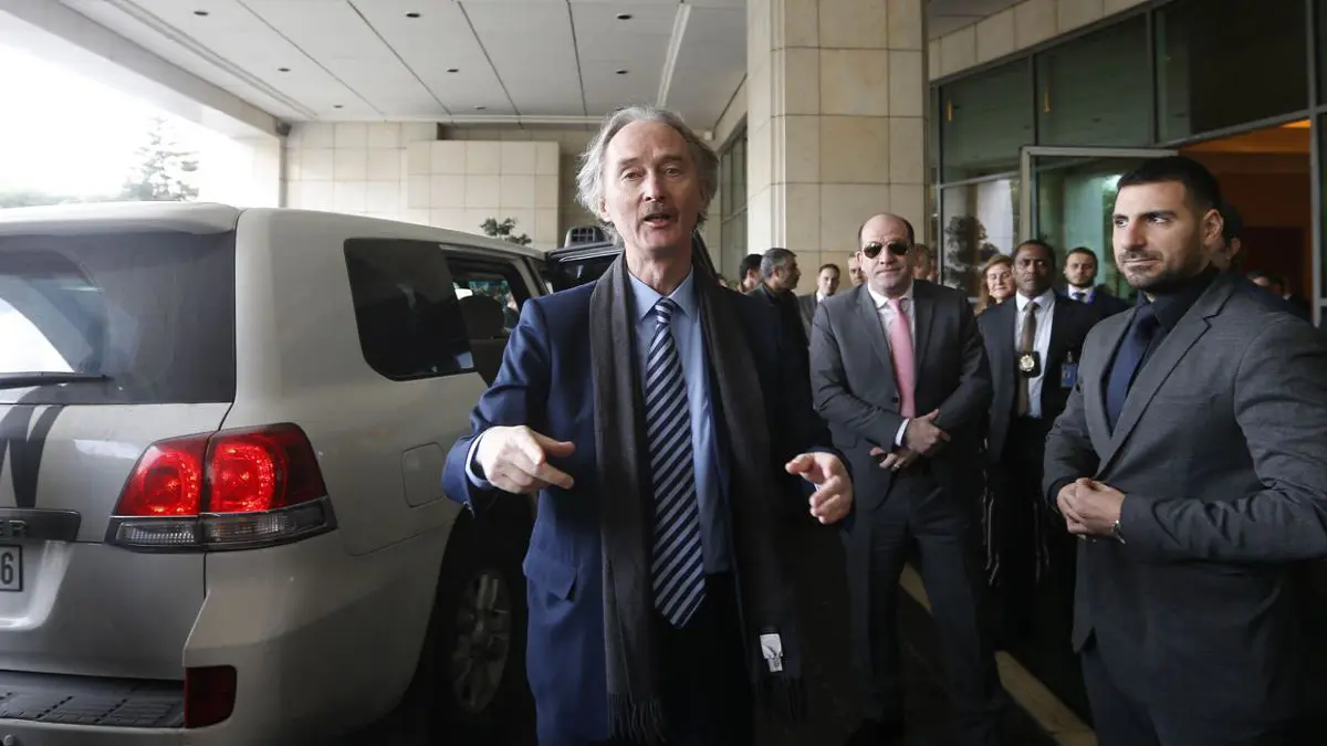 بيدرسون أجرى مباحثات ناجحة في دمشق بشأن اللجنة الدستورية‎