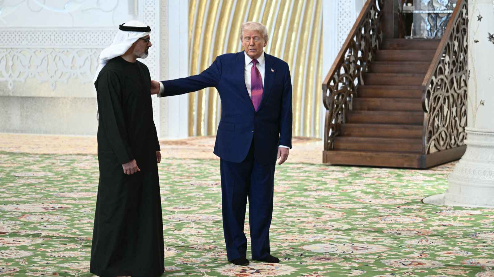 "ثقافة رائعة".. ماذا قال ترامب في مسجد الشيخ زايد بأبوظبي؟ (فيديو وصور)