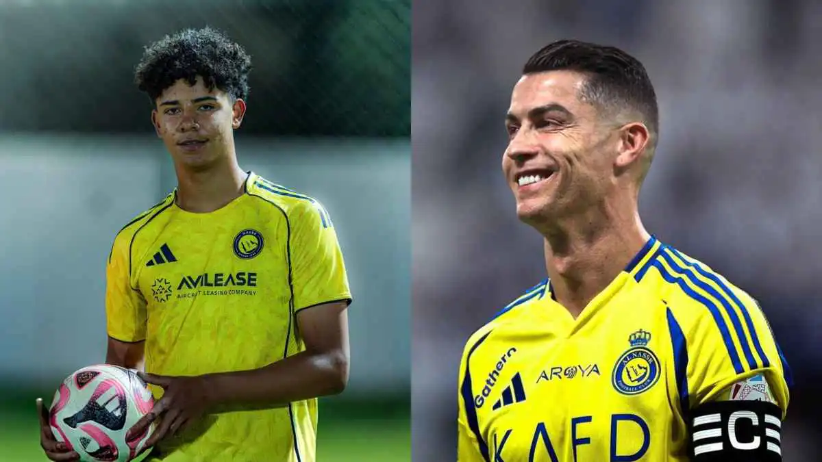 لحظة تاريخية.. هل اقترب كريستيانو جونيور من قيادة هجوم النصر مع والده؟