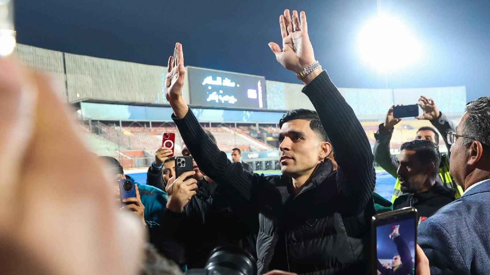 تعليق مفاجئ من "بن شرقي" بشأن جماهير الزمالك