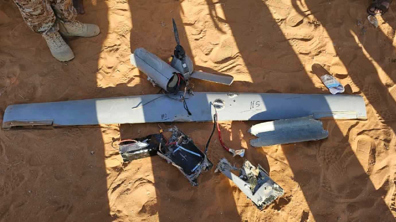 الجيش اليمني يسقط مُسيّرة حوثية في الجوف