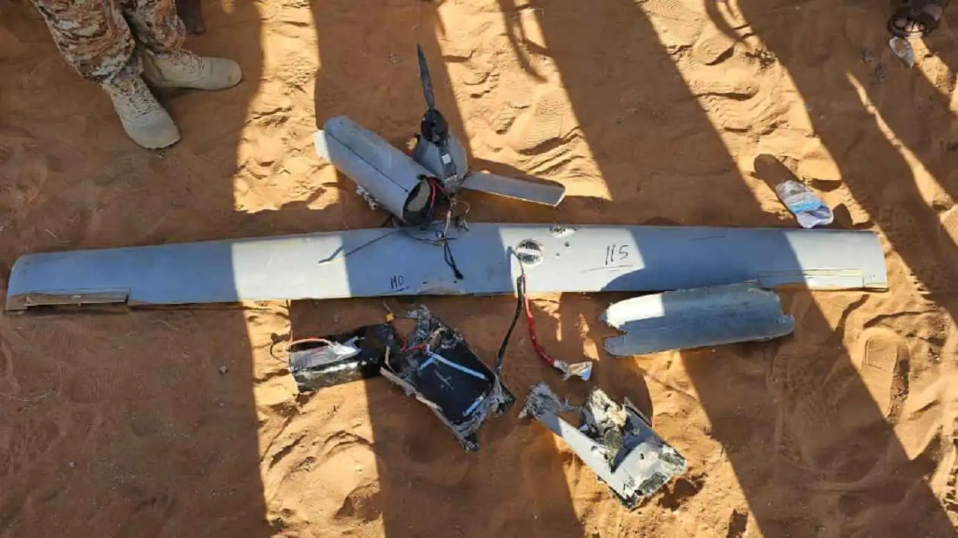 الجيش اليمني يسقط مُسيّرة حوثية في الجوف