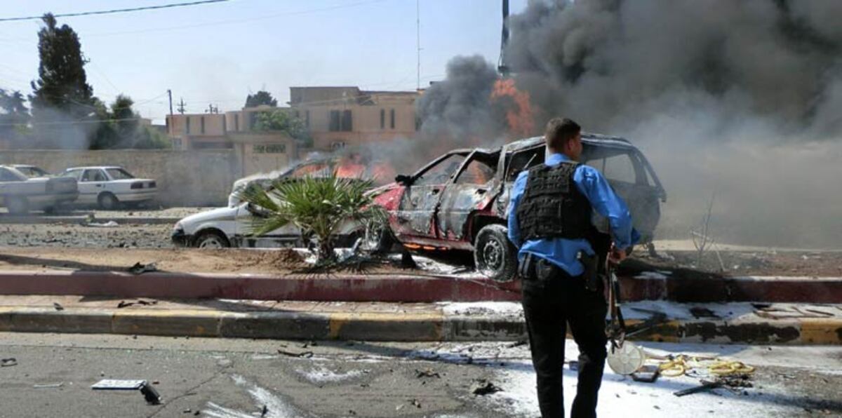 قتلى وجرحى إثر تفجيرين أمام مكاتب للمعارضة الإيرانية في أربيل