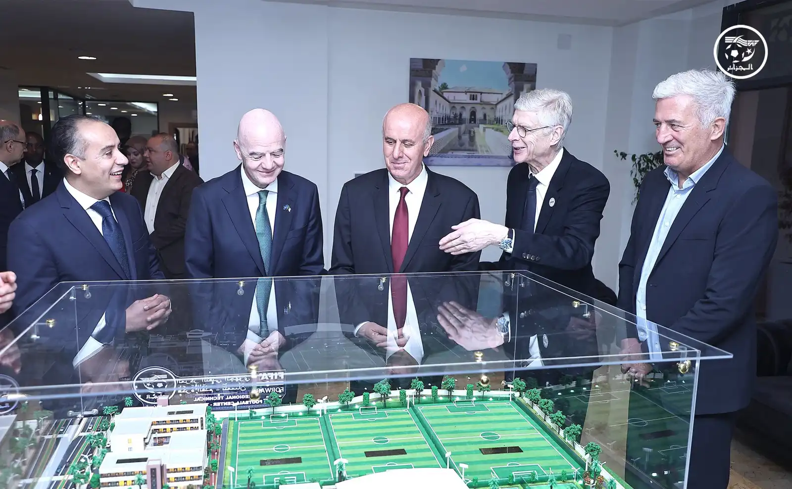 زيارة جياني إنفانتينو للجزائر