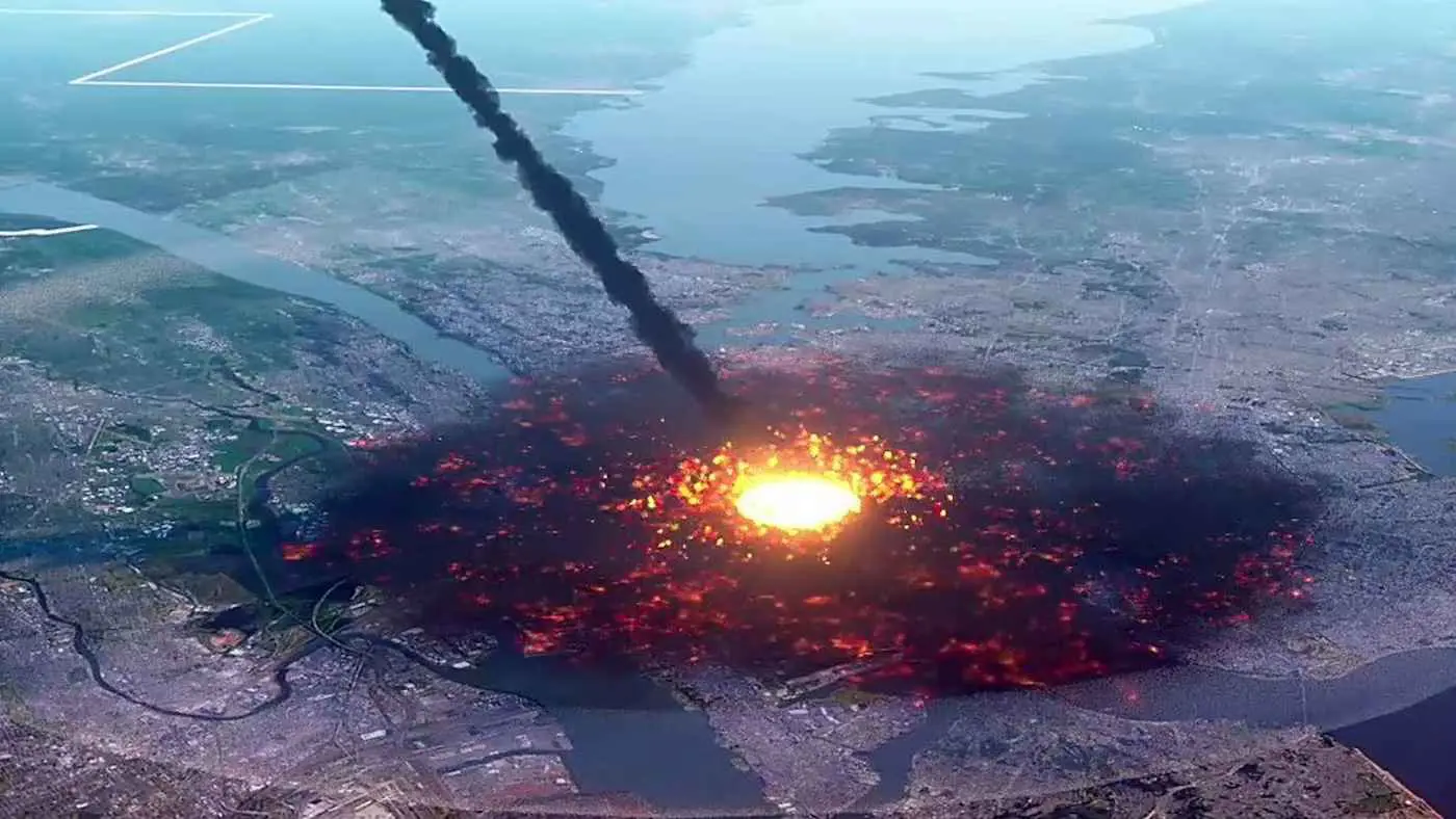 "قاتل المدينة".. محاكاة مرعبة لاصطدام كويكب بالأرض عام 2032 (فيديو)