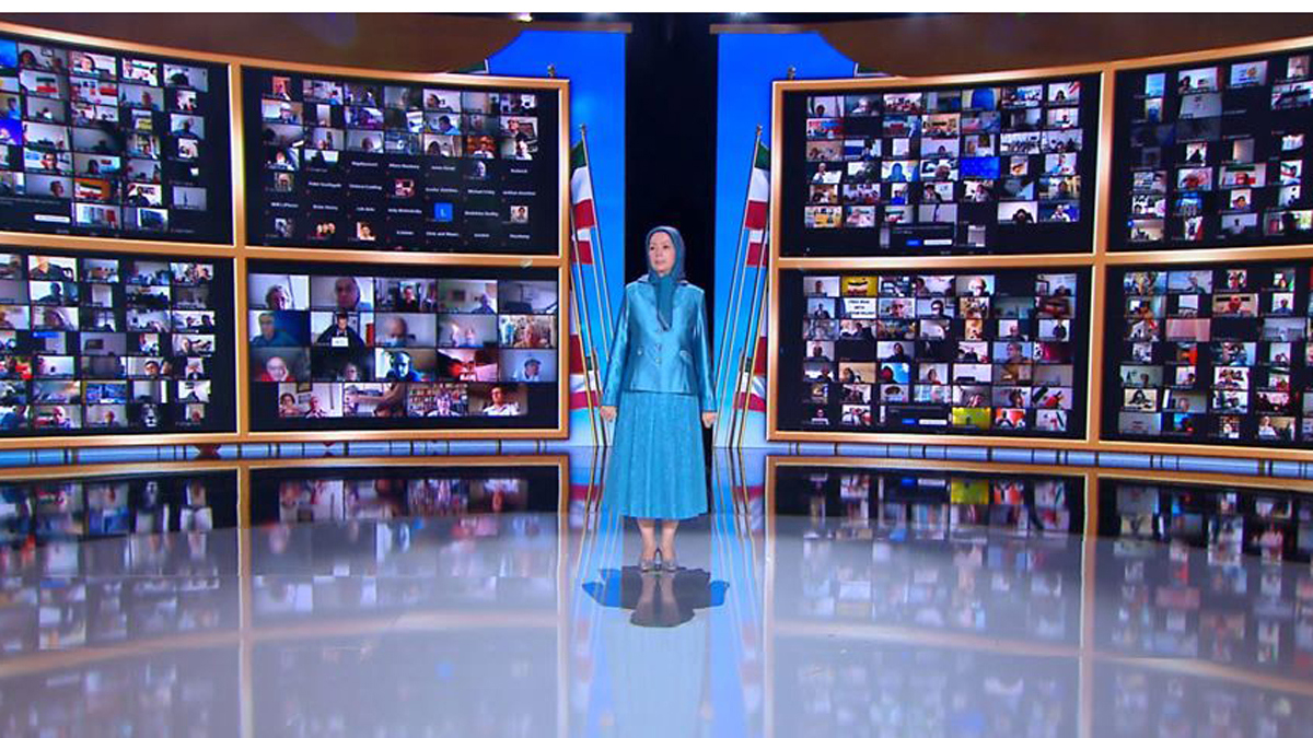 رجوي: التزامنا الأول الإطاحة بالنظام واستعادة إيران