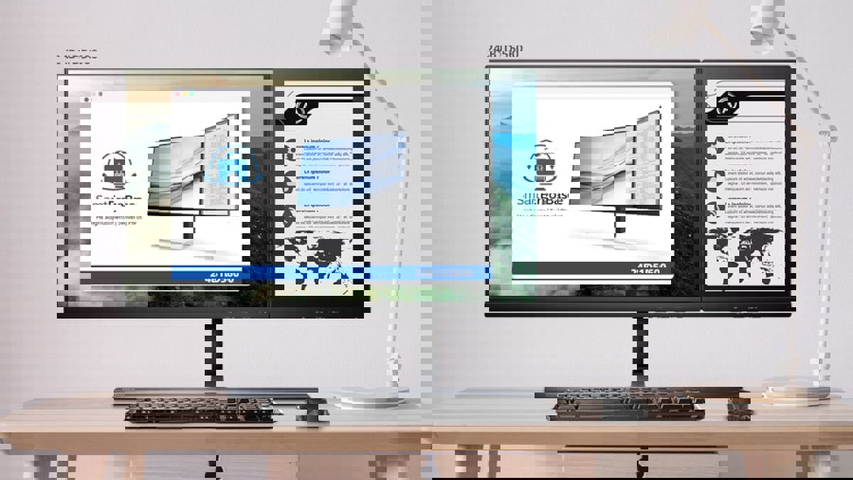 تطوير تلفاز بشاشتين إحداهما "ورق إلكتروني" من أجل راحة العين