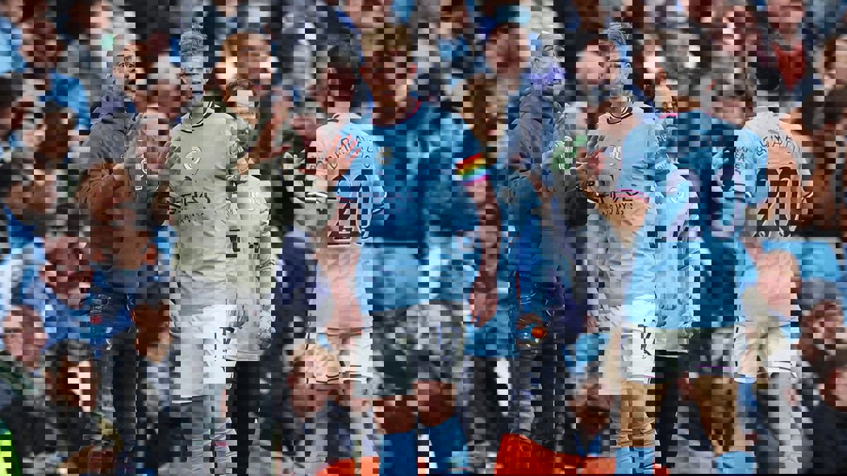 غوارديولا: دي بروين أحرز هدفا رائعا في شباك برايتون لكنه لم يقدم أفضل أداء له