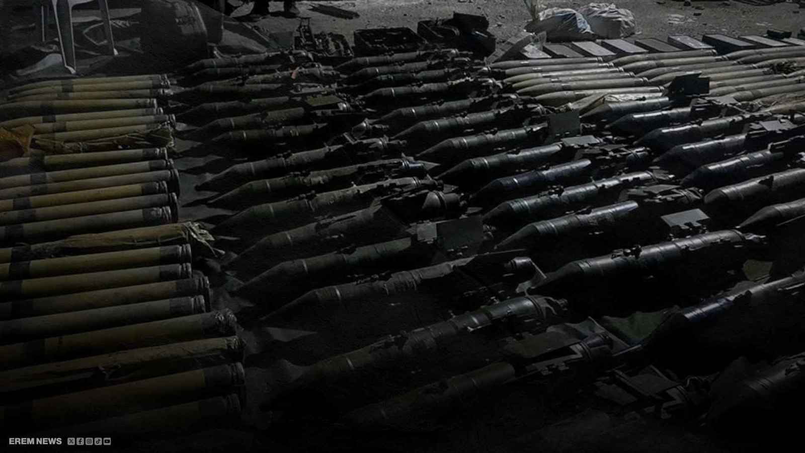 ضبط شحنة أسلحة ضحمة في درعا