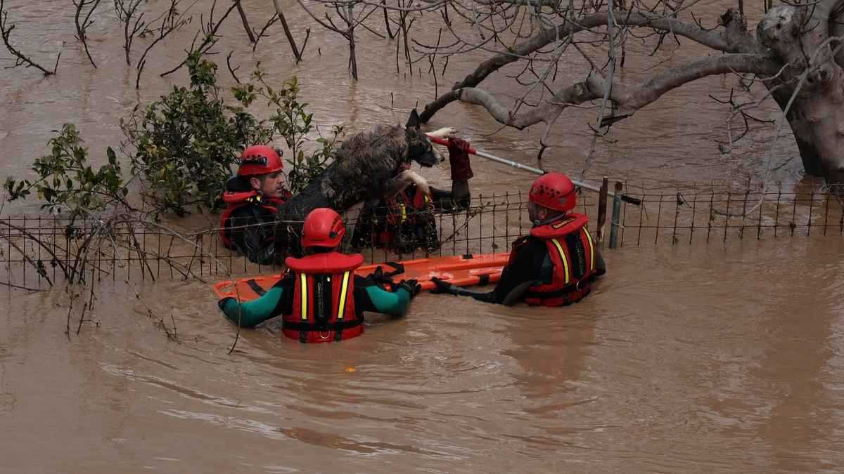 الاختلال المناخي يضرب مجددًا.. فيضانات تداهم مالقة جنوبي إسبانيا (فيديو)