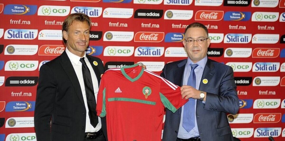 المغرب تقدم مدربها الجديد هيرفي رينار لوسائل الإعلام