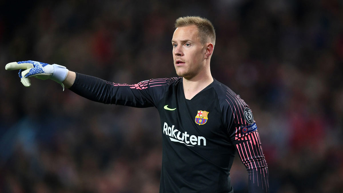 نبأ سار لبرشلونة بشأن حارسه مارك آندري تير شتيغن