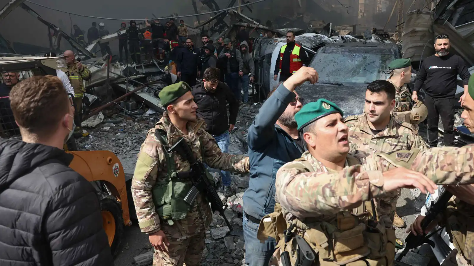 غارة إسرائيلية جديدة على منطقة تلة الخياط في بيروت (فيديو)