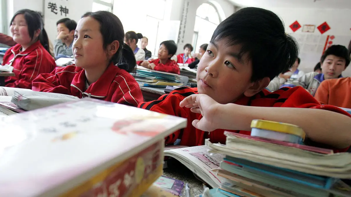 غضب في الصين بسبب رسوم مدرسية "موالية لأمريكا".. والسلطات تتدخل
