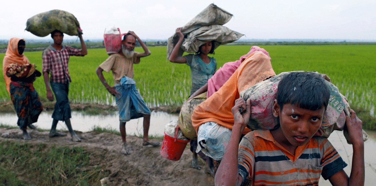 تحذيرات من كارثة بسبب فرار الروهينغا إلى بنغلادش