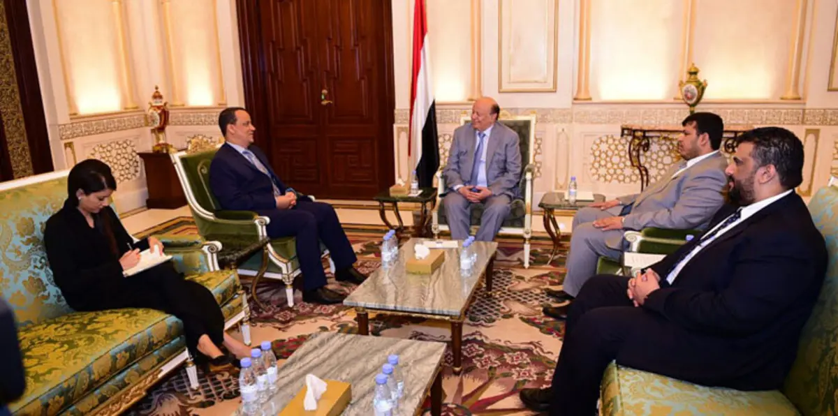 ولد الشيخ يلتقي هادي في الرياض والحوثيون يشترطون لقاءه في صنعاء