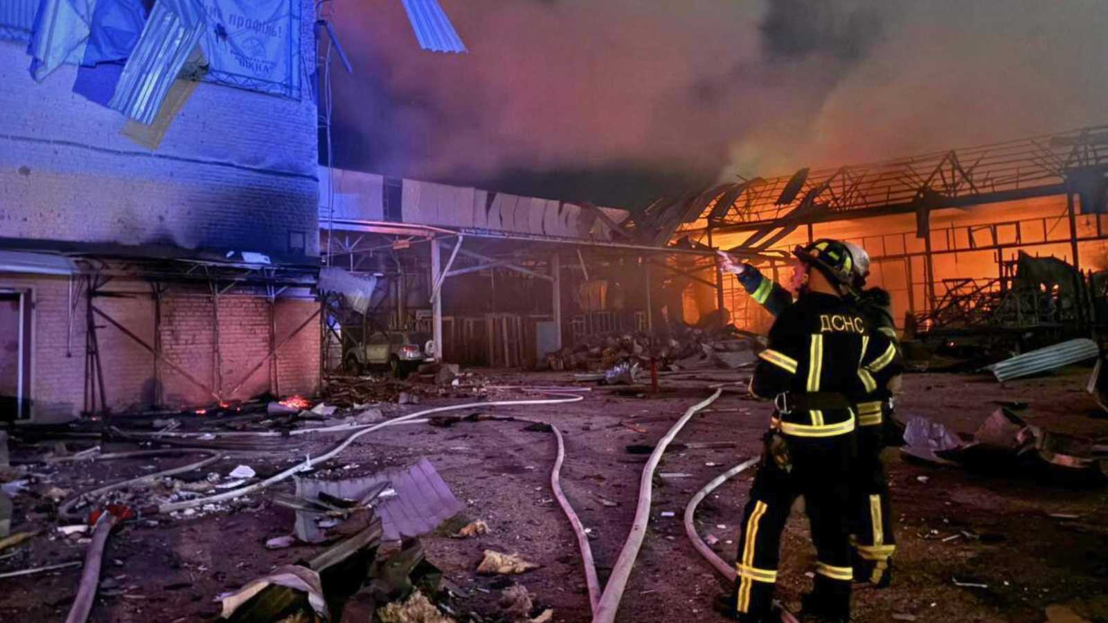 روسيا تقصف محطة غاز شمال شرقي أوكرانيا