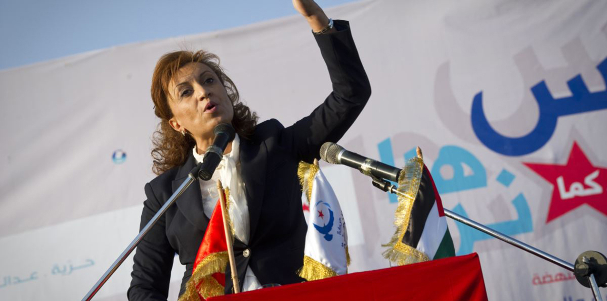 سعاد عبد الرحيم مرشحة النهضة تفوز برئاسة بلدية تونس العاصمة