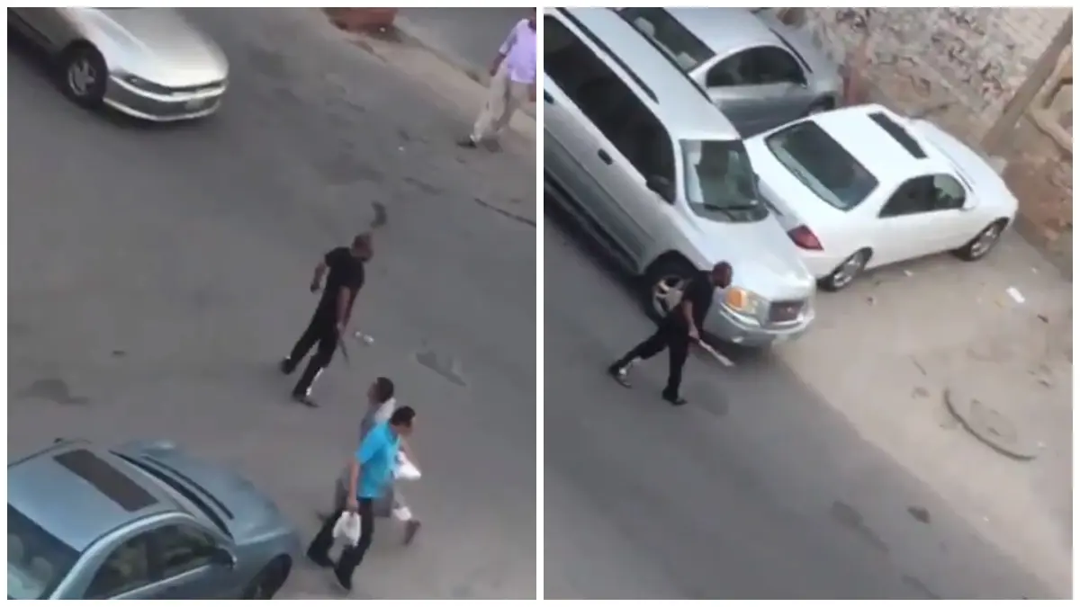 مصري يعتدي على المارة بـ"ساطور" في الكويت 