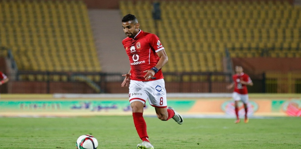 روما الإيطالي يرغب في استعارة مؤمن زكريا لاعب النادي الأهلي المصري