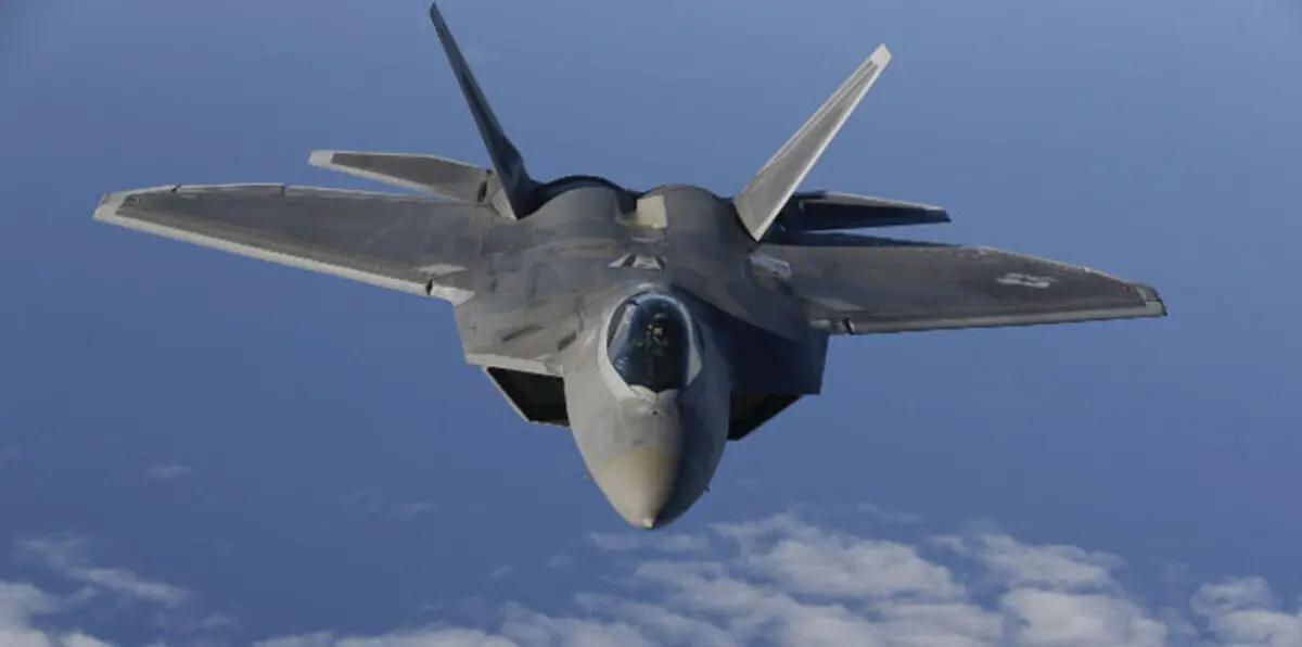 أمريكا تنشر مقاتلات إف 22 فوق كوريا الجنوبية