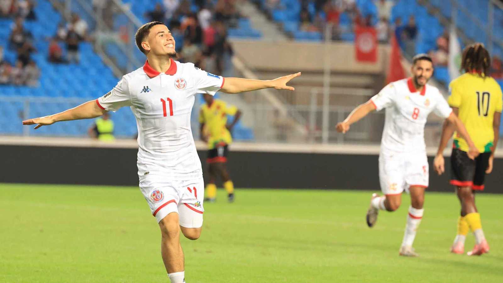 ملخص وأهداف ورجل مباراة تونس ضد ساو تومي في تصفيات كأس العالم