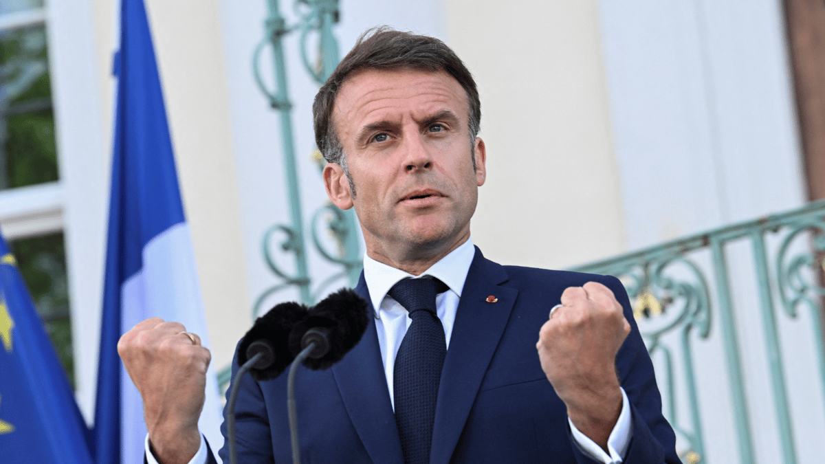 ماكرون: يجب إنهاء "التأجيل الممنهج" لإقامة دولة فلسطينية