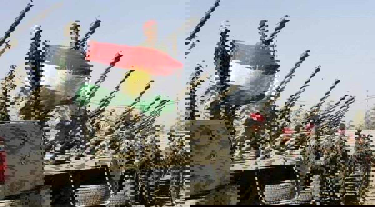 البيشمركة تشن هجوماً على الدولة الإسلامية لاستعادة جلولاء