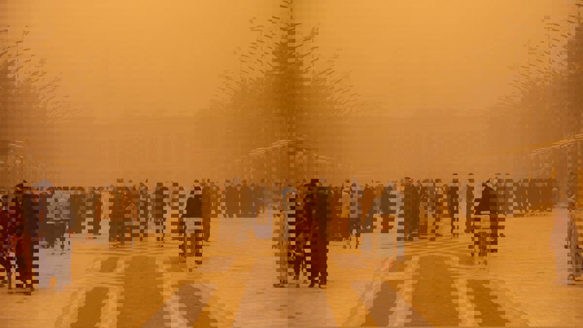 نحو 5 آلاف حالة اختناق جراء عاصفة ترابية في العراق