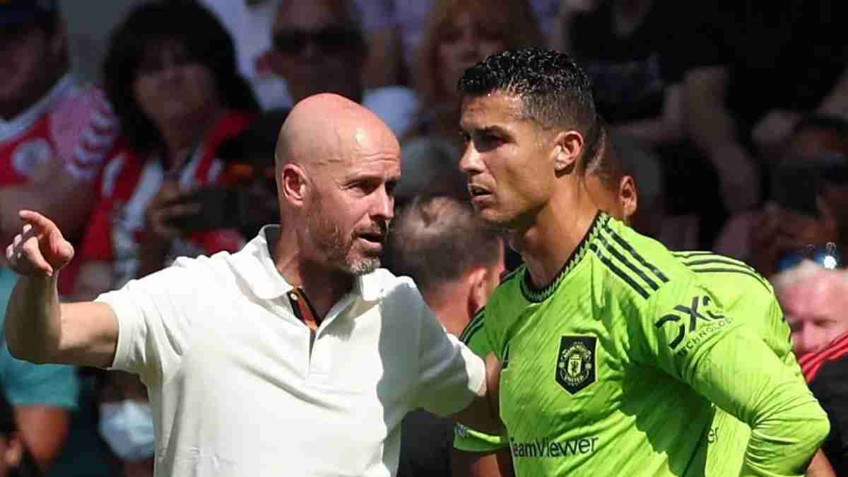 شبح كريستيانو رونالدو يطارد تين هاغ