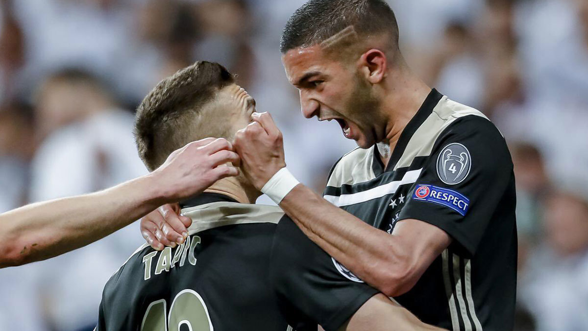 حكيم زياش.. بطل مباراة أياكس ضد يوفنتوس والذي أصبح هدفًا لبايرن ميونخ في الميركاتو الصيفي